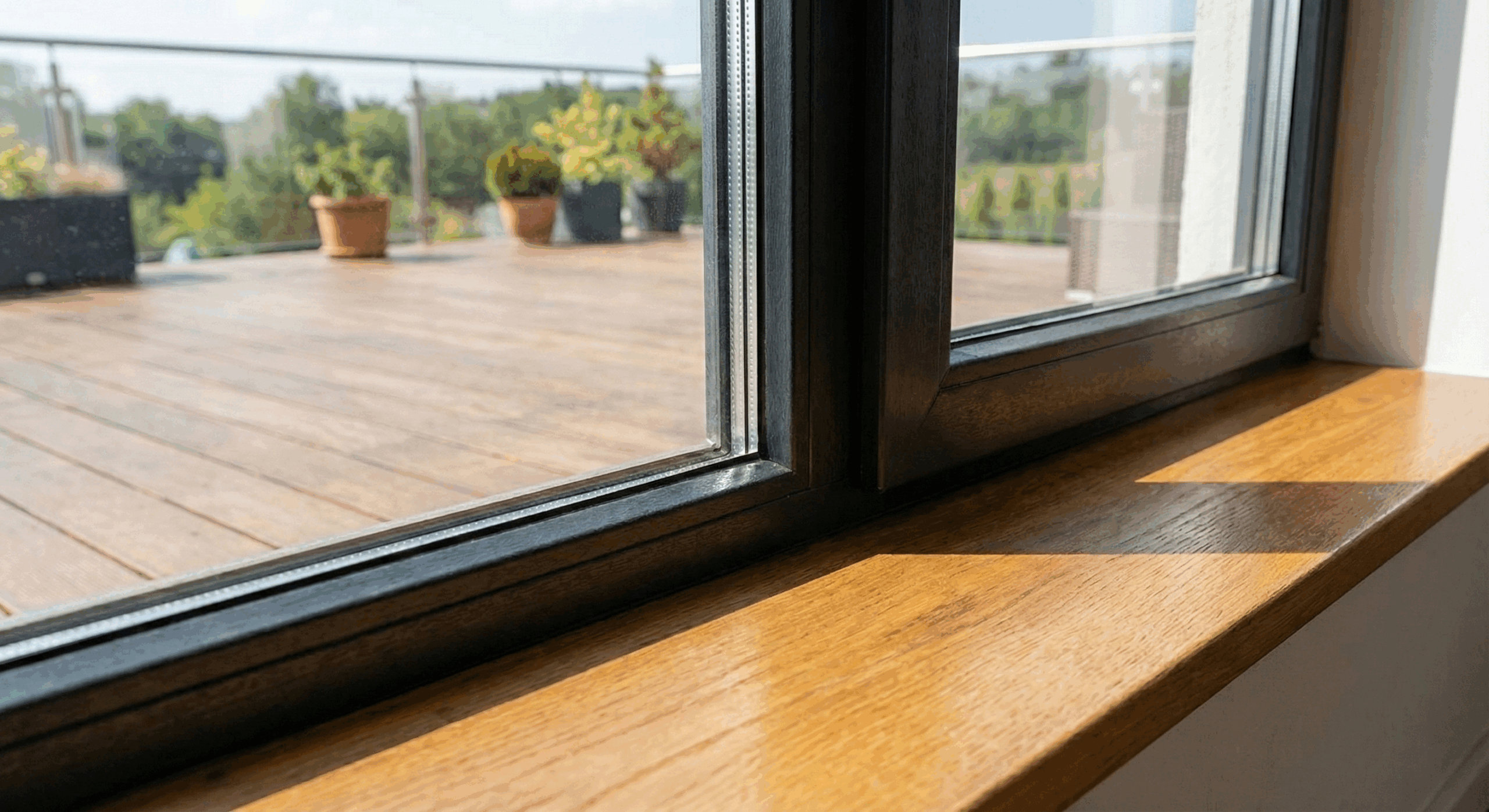 Clean and strong windowsill