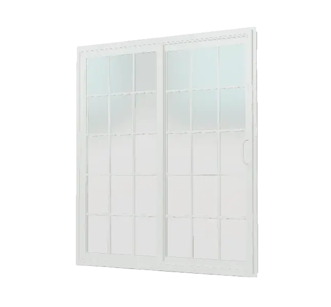 Vinyl Jeld-Wen Premium V4500 2 Panel Sliding Patio Door