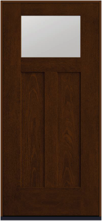 FCM4810-LE-14-Lite-over-2-Panel-Bottom-Fiber-Classic-Mahogany-Textured-Fiberglass-1